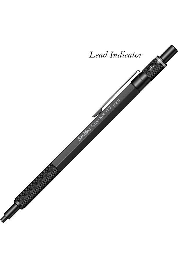 Graph-x Versatil 0.7 Mm Mat Siyah, Şeffaf Amb. - 1