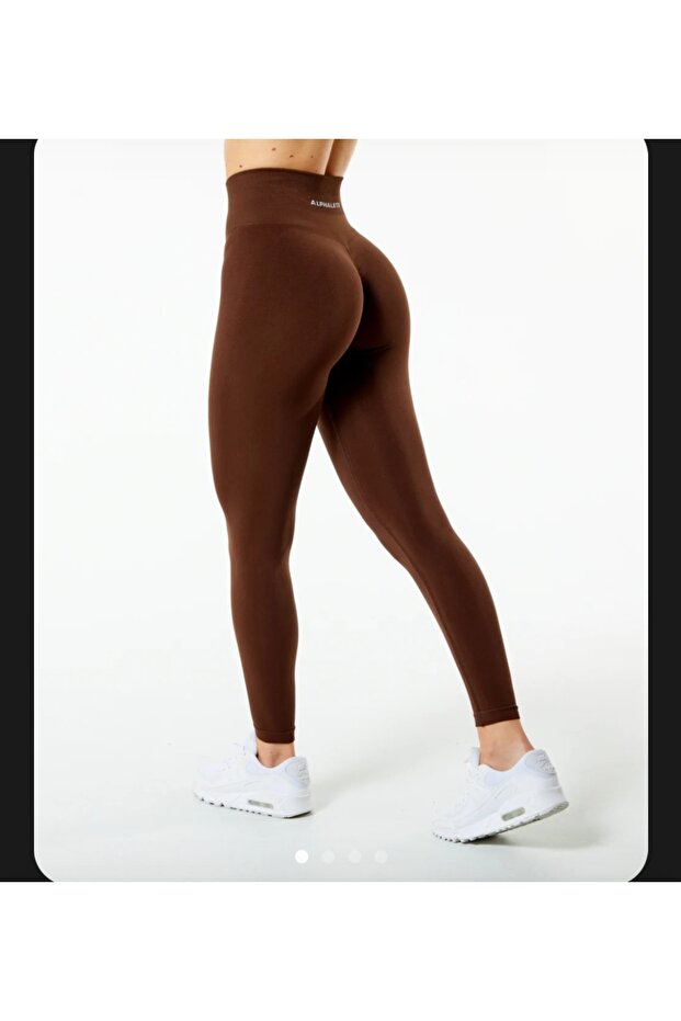 Seamless Drawstring Leggings - 1