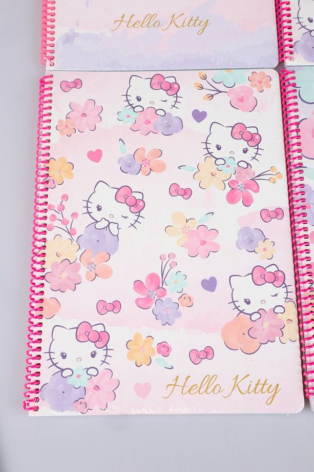DEKOMUS İLE LİSANSLI HELLO KITTY "TEKLİ" A4 KARELİ OKUL DEFTERİ 80 YAPRAK - 4