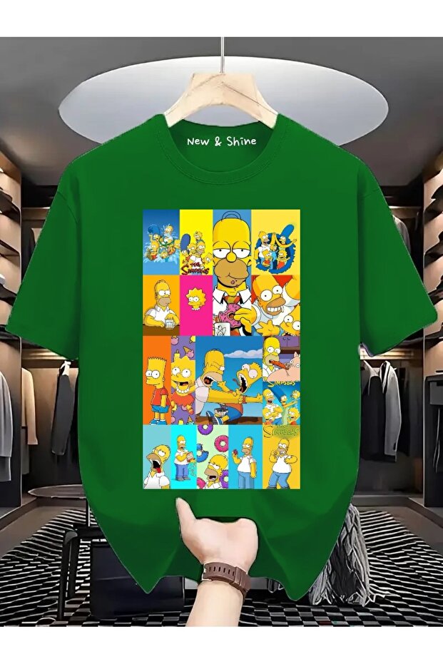 Simpsons Printed Oversize T-Shirt