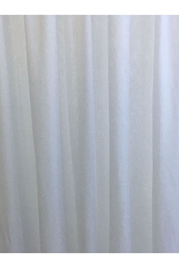 Simple voile curtain, white color, "Basic" collection by Liz Line, 1000x245cm, with drape PD0310 - 3