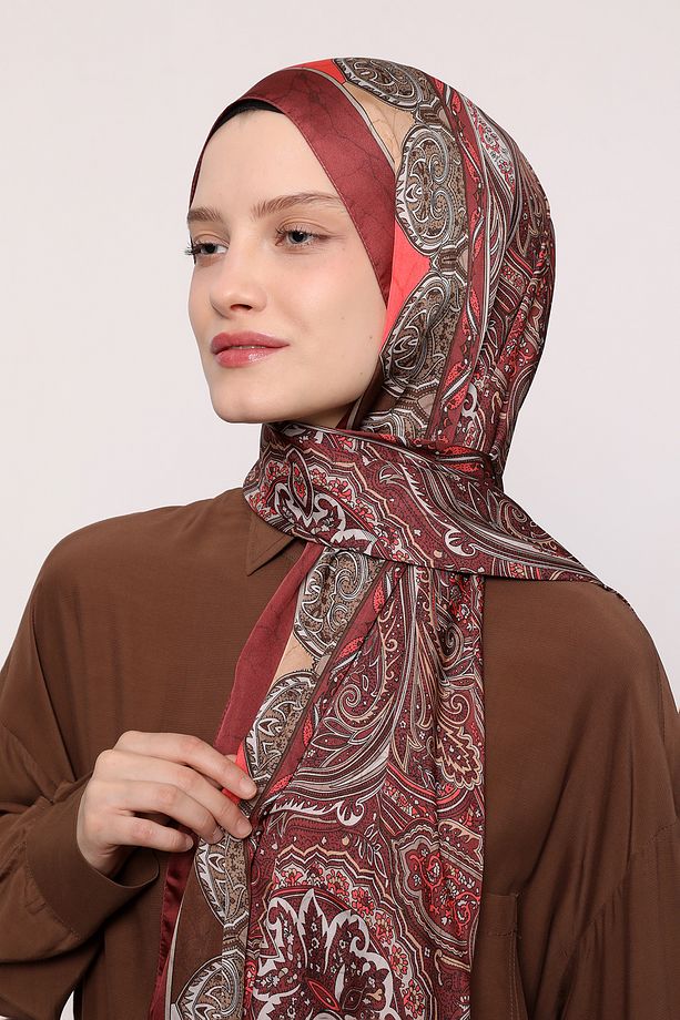 Hint İpeği Şal - 5