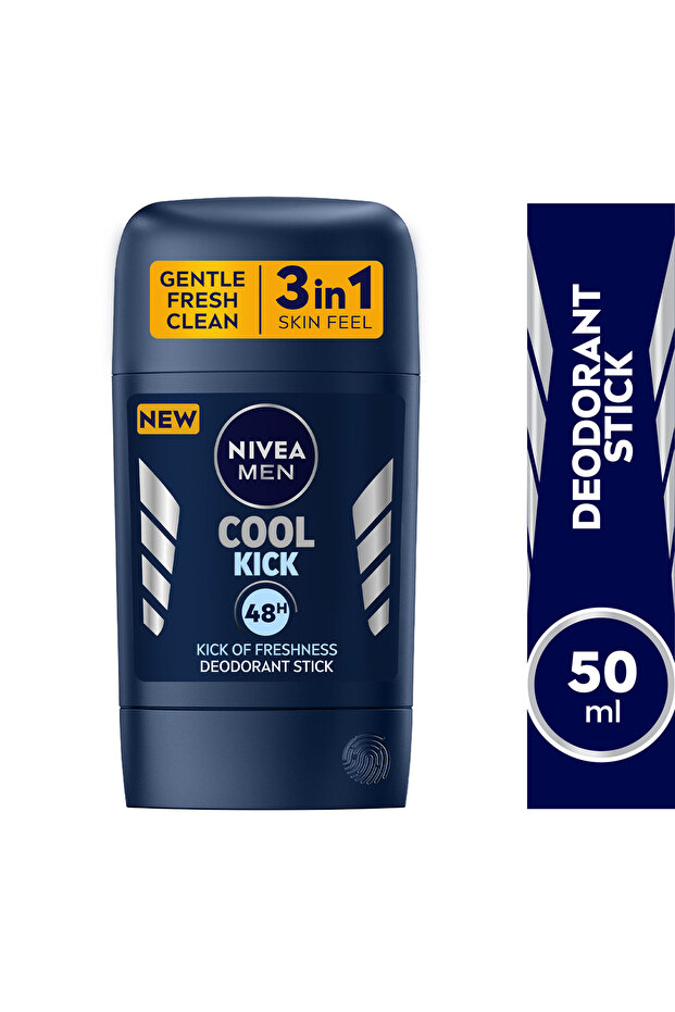 Men Deodorant Stick Cool Kick 50ml – Long Lasting Freshness & Odor Protection