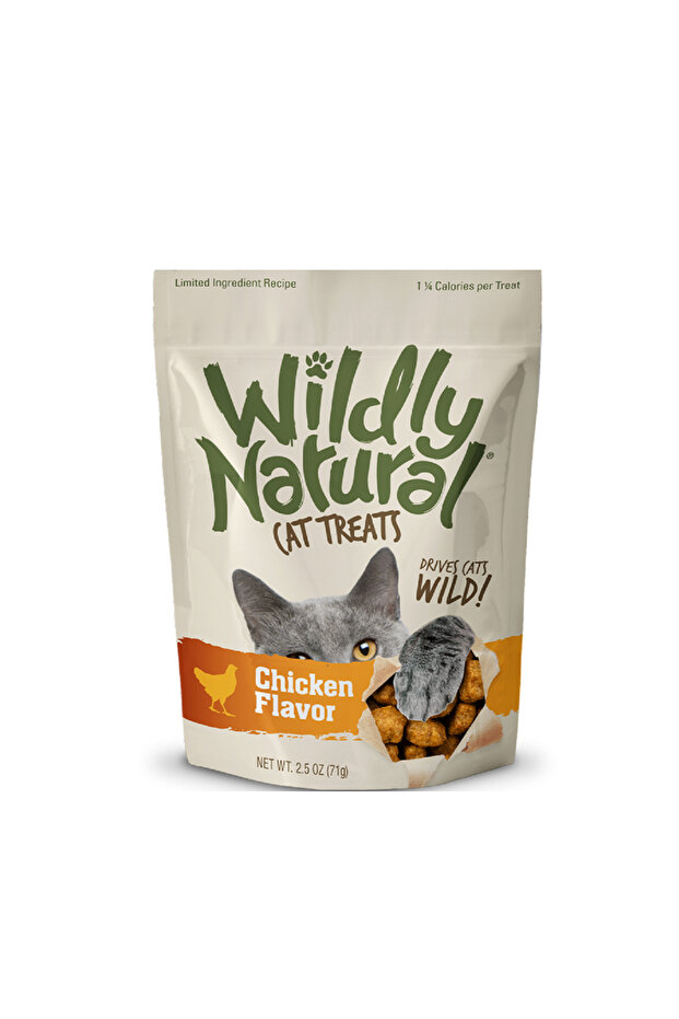 Wildly Natural Chicken Cat Treats - 71g