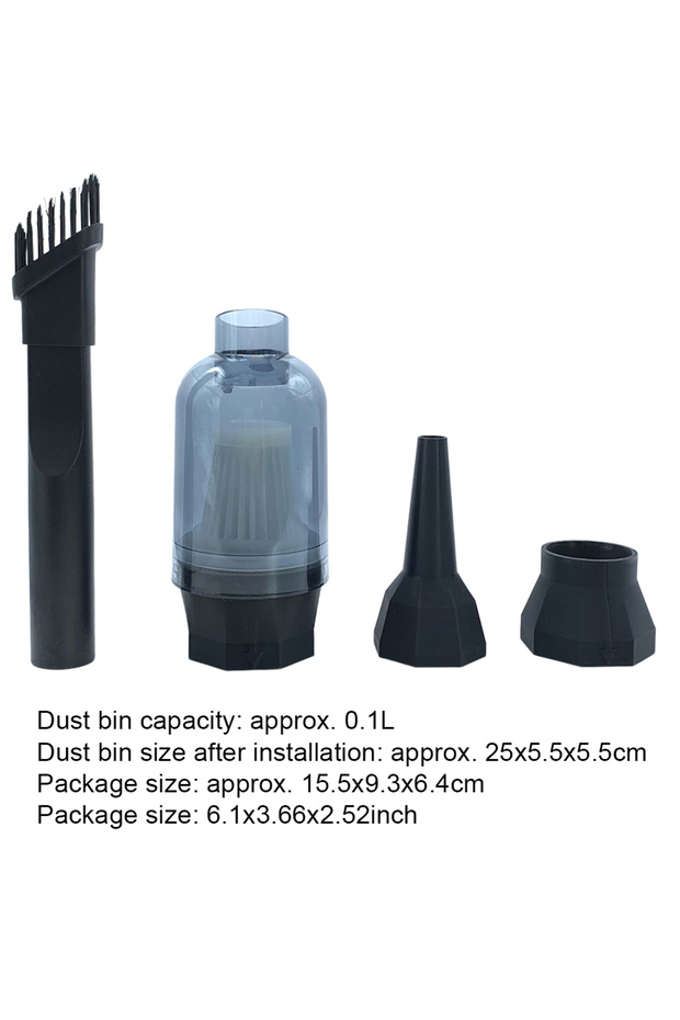 set A Vacuum Cleaner Accessory Detachable Vacuum Cleaner Attachment with Nozzle & Brush Dust Collect