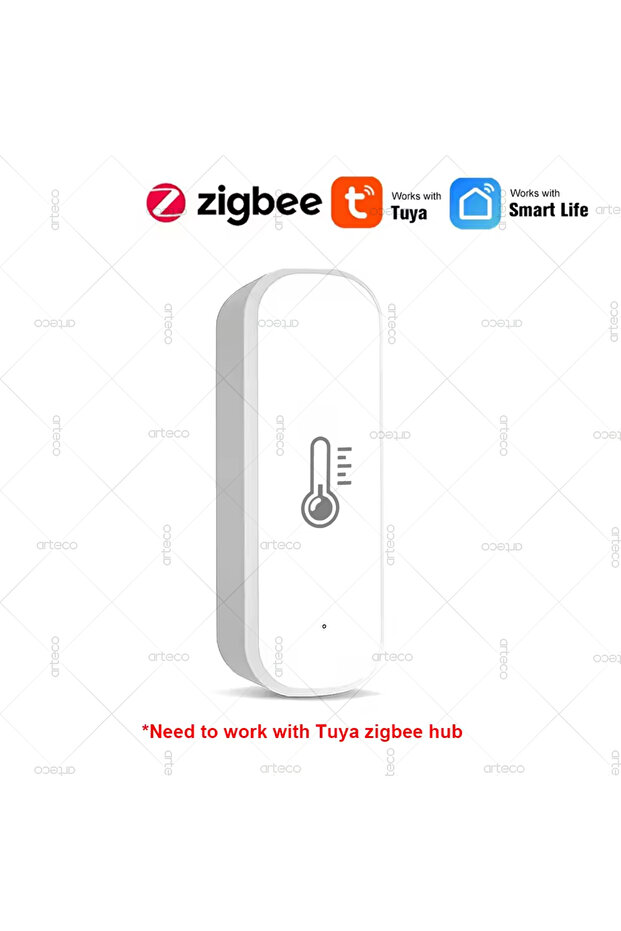 Tuya Zigbee Mini Temperature And Humidity Sensor Smart Life APP Remote Monitor For Smart Home Wor... - 7