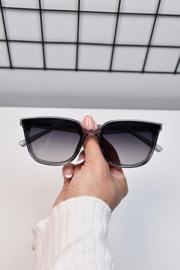Smoked Gray 60 Ekartman Bone Glass Interchangeable Women's Unisex Men's Uv400 Protected Sunglasses