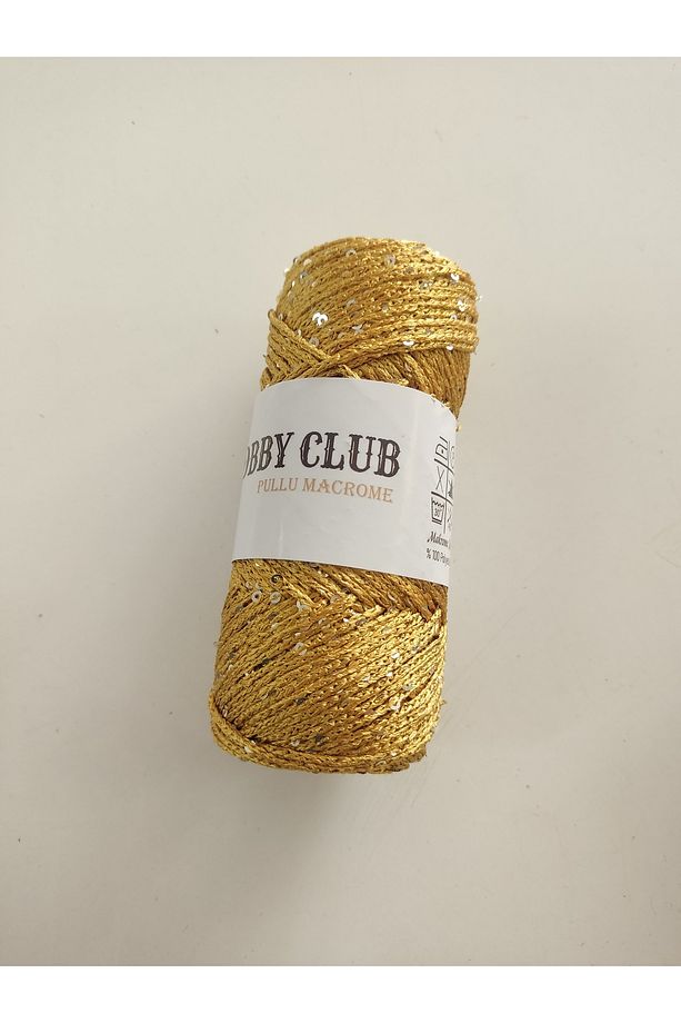 Pullu Polyester Makrome Ipleri Hobby Club Hobi Makreme (100 GR) - 2