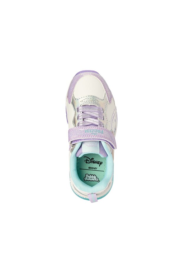 Character Print Sneakers with Hook and Loop Closure - 4