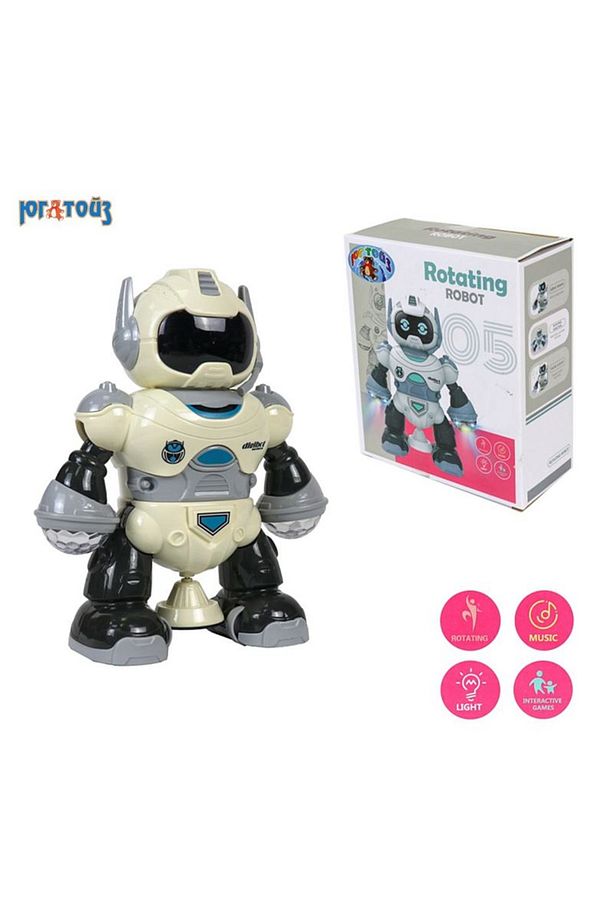 Robot Dans Eden Işıklı ve Sesli Pilli Robot Kaliteli Yeni Model Robot - 1