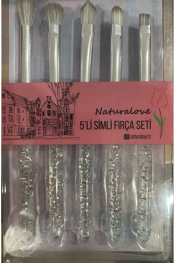 5 li Simli Fırça Seti - 1