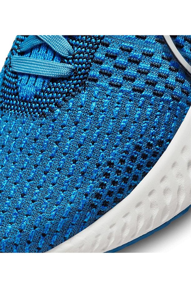 İnfinity React Run Flyknit 3 Running Shoes Black Yürüyüş Koşu Ayakkabısı Mavi - 6