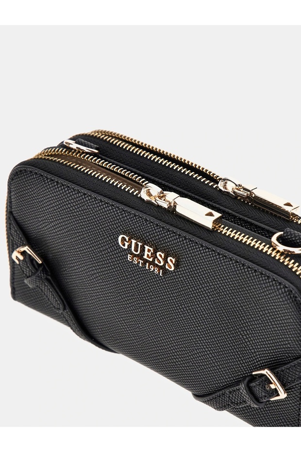 BRAMINA CROSSBODY ORGANIZER Kadın Siyah Mini Çanta HWZG9636790-BLA - 2