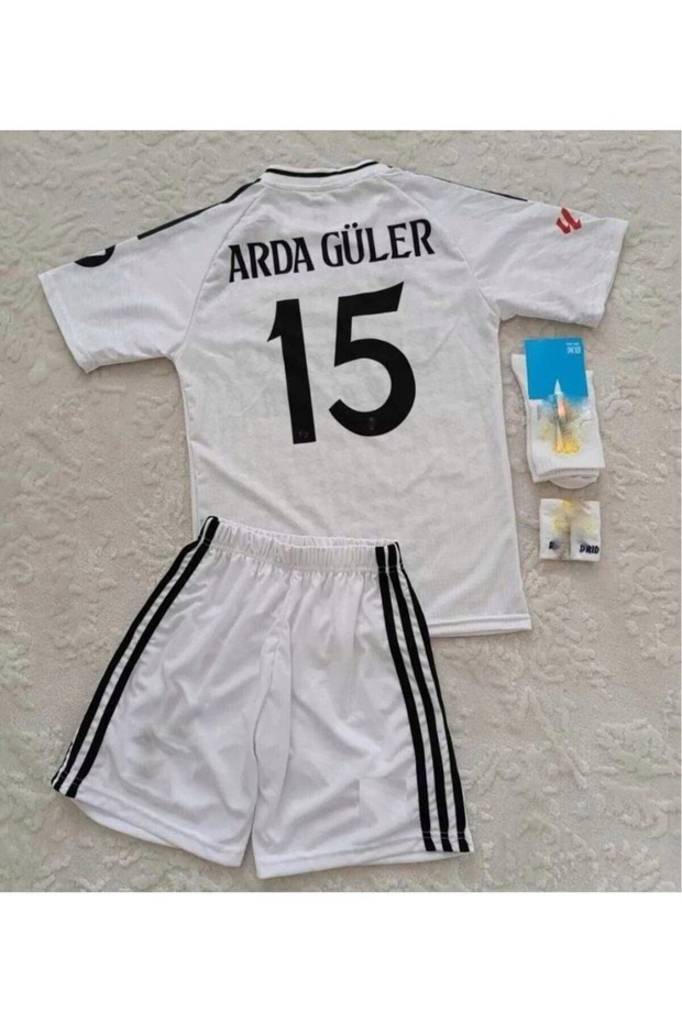 R.E.A.L. M.A.D.R.İ.D 2024-25 A.R.D.A. G.Ü.L.ER İÇ SAHA ÇOCUK FORMASI 4'LÜ SET - 1