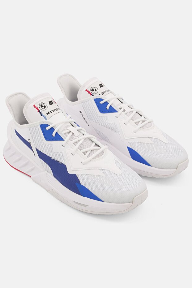 Men BMW MMS Maco Lace Up Training Sports Shoes, White