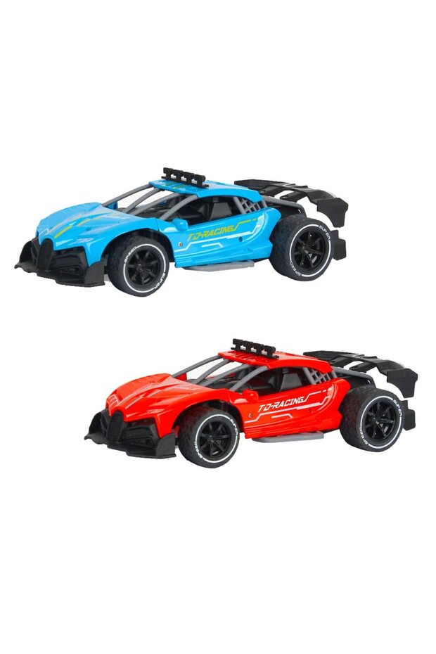 2.4G 1:18 4CH RC High-Speed Car with Remote Control - Assorted Colors - 1