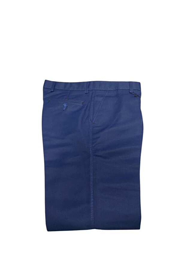 Relaxed Cut Men's Dad Linen Summer Trousers