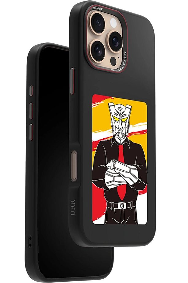 İphone 16 Pro Max Kılıf Akıllı NFC Ekran Özellikli Kişileştirilebilir Yansıtılabilir Smart Cover - 1