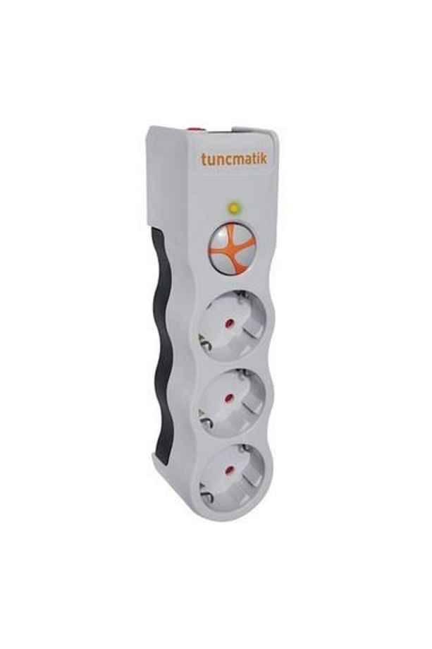 TUNCMATİK POWER 3-SURGE PROTEC.PLUG-1050 JOULWHITE - 1