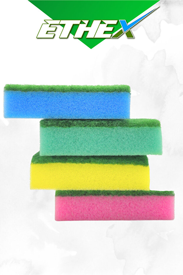 اسفنج صحون 10 قطع - عبوة ملونة - 6