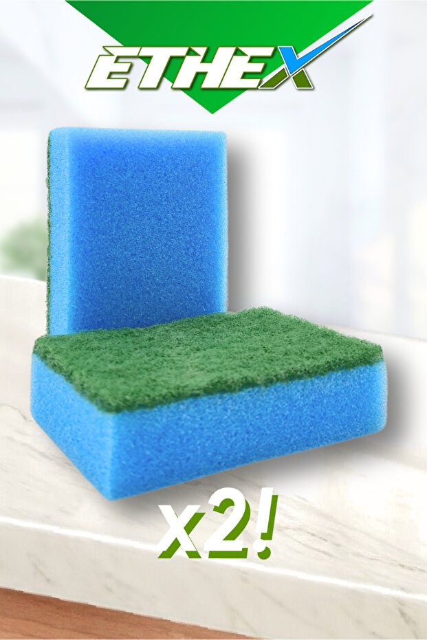 اسفنج صحون 10 قطع - عبوة ملونة - 2