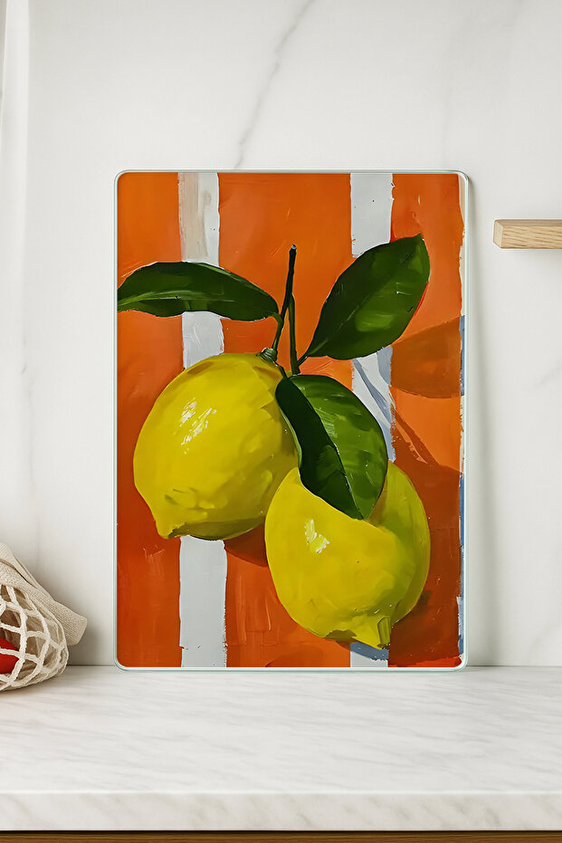Glass Cutting Board 20X30 cm | Tempered Glass | Hygienic and Durable Kitchen Utensil - Glass Cutting Board