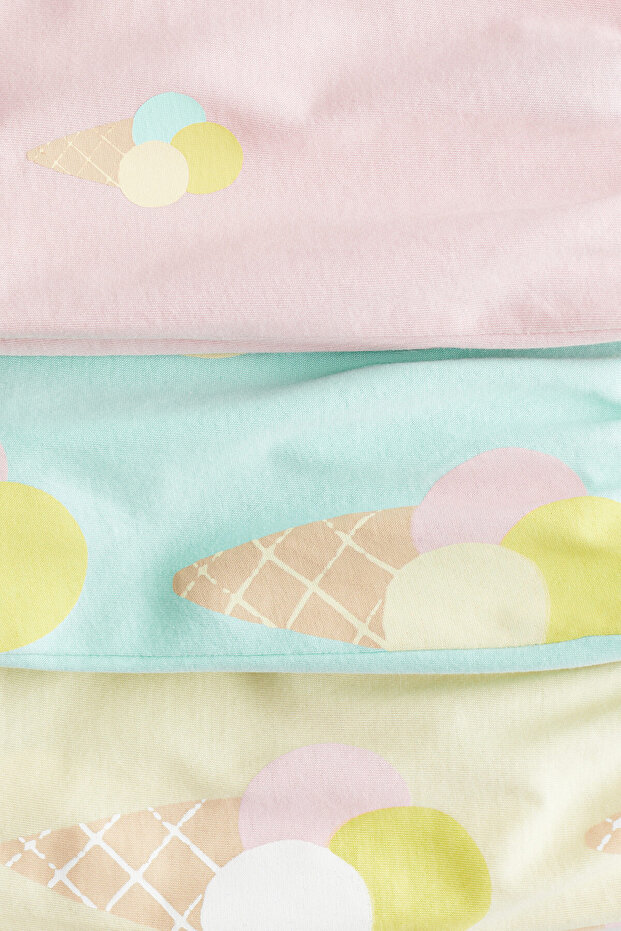 3'lü Pamuklu Şort - 2