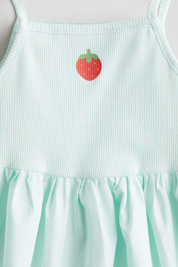 Baskı Detaylı Elbise - 2