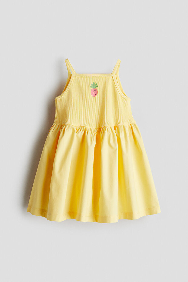 Baskı Detaylı Elbise - 1