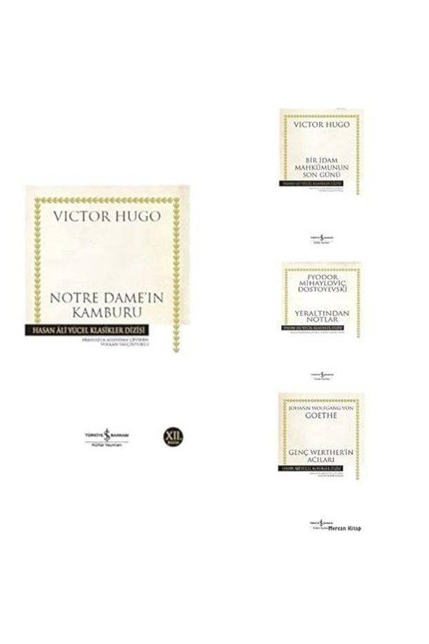NOTRE DAME IN KAMBURU</DNTCTMS> + the Last Day of the Desperate Prisoner + YERALTINDAN NOTLAR</DNTCTMS> + Young Werther in the Emergencies
