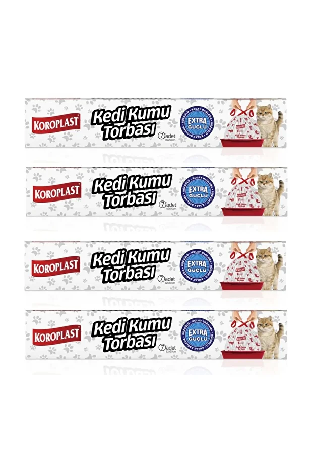 Kedi Kumu Torbası 7 Li X 4 Adet - 1