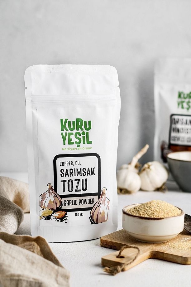 Sebze Tozu Paketi - Karışık Sebze - Ispanak - Pırasa - Sarımsak - Soğan - Pancar - 600 gr - 5