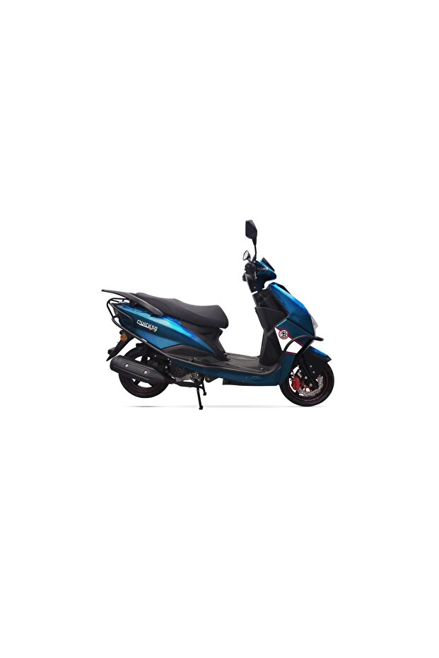 Quick 50cc Scooter Antrasit Mavi - 1