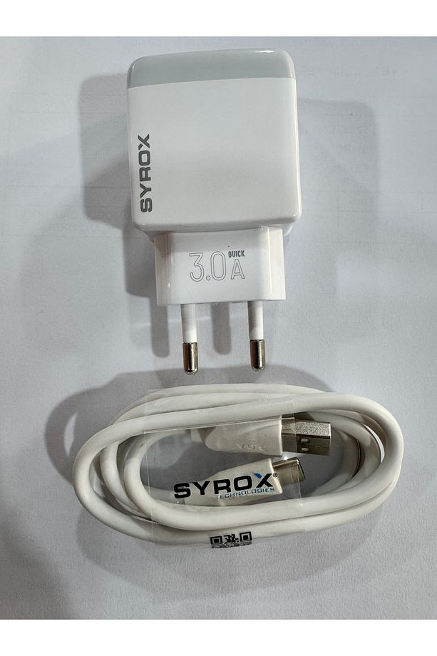 Hızlı Sarj Cihazı Seti Type-c Hızlı Ev Şarj Aleti 3.0a (Q32 BEYAZ) - 8