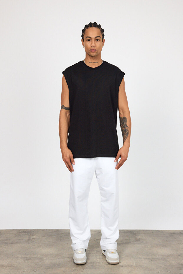 قميص داخلي مريح من القطن الممشط للرجال مقاس كبير - 6