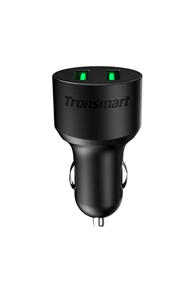 شاحن سيارة CC2TF ثنائي USB بتقنية Qualcomm Quick Charge 3.0