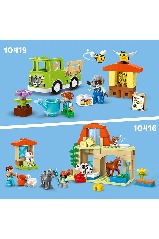 ® DUPLO® Arıların ve Arı Kovanlarının Bakımı 10419 - 2+ Eğitici Oyuncak Yapım Seti (22 Parça) - 10