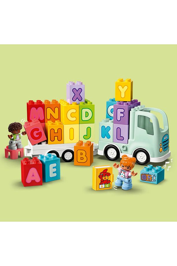 ® DUPLO® Alfabe Kamyonu 10421 - 2+ Eğitici Oyuncak Yapım Seti (36 Parça) - 9