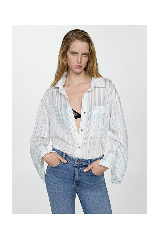 Обтягуючі укорочені джинси - 5