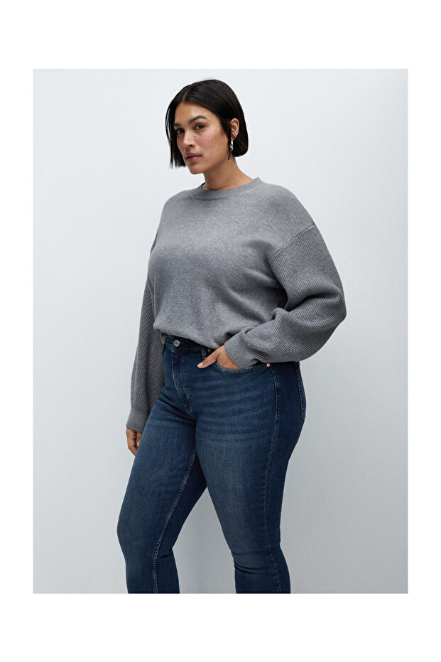 Ψηλό στενό τζιν - 10