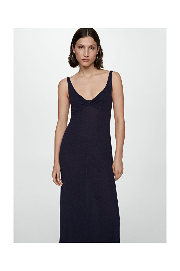 Hellblaues Damenkleid 77020371 - 8