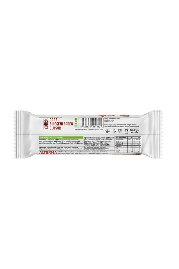 Peanutzilla x1+ Antep Fıstıklı Granola Bar x15 - 6