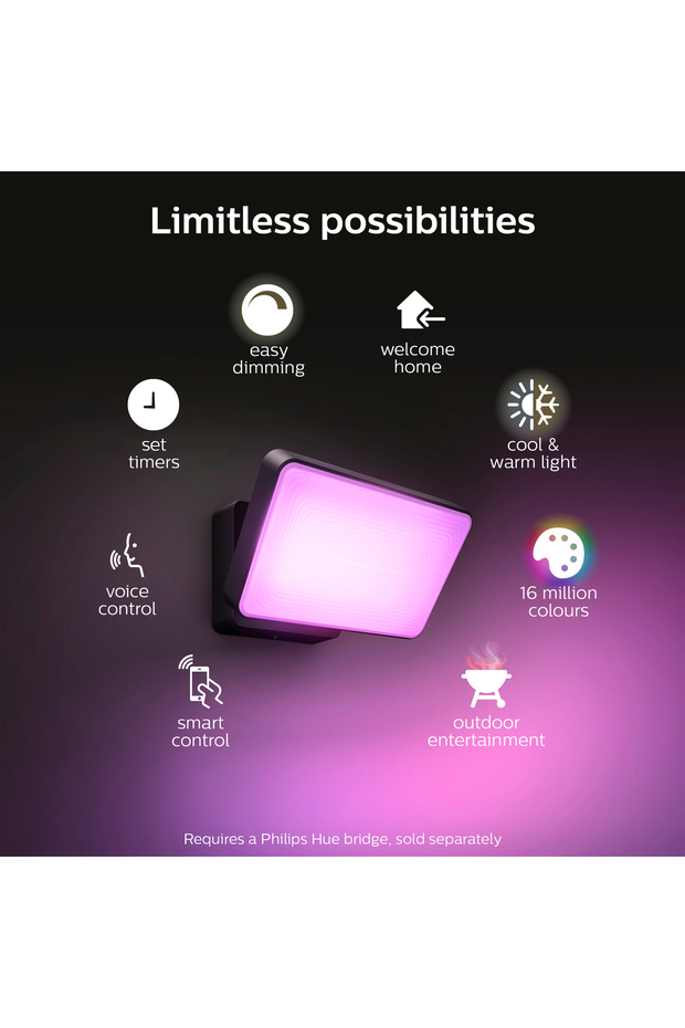 Hue Discover WCA Dış Mekan Projektör - 4