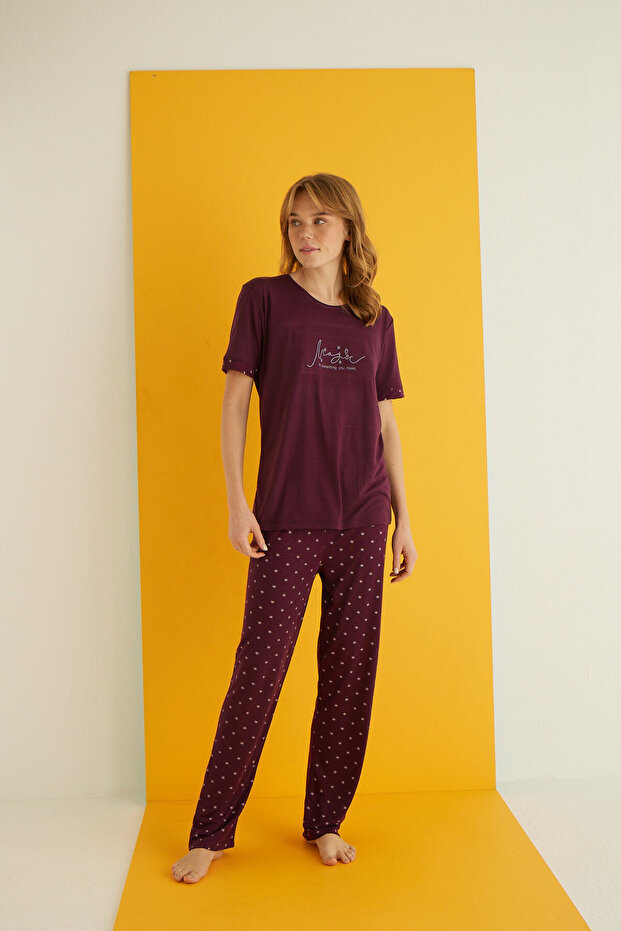 VİSKON PİJAMA TAKIMI - 2