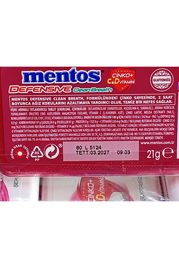 Clean Breath Defensıve - Vişne Ferahlığı - 4