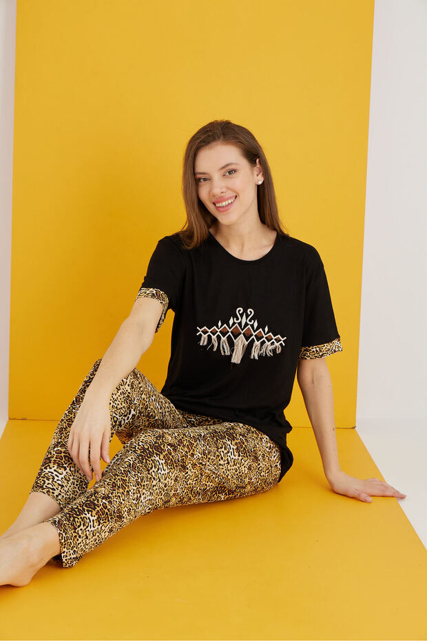 VİSKON PİJAMA TAKIMI - 1