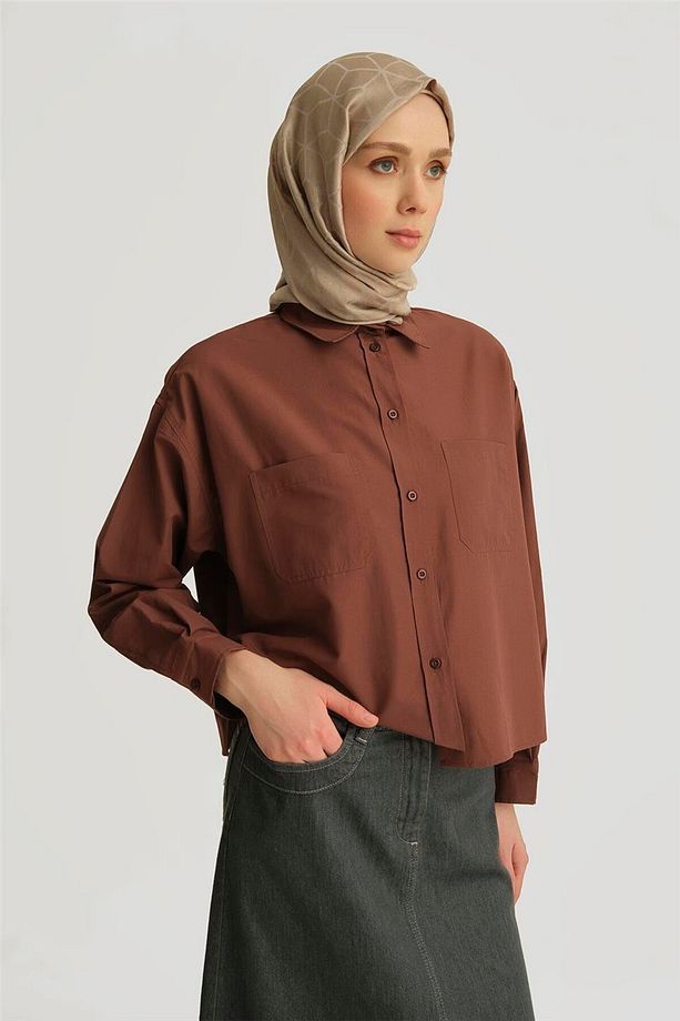 Oversize Gömlek 25yh3667 Acı K. - 3