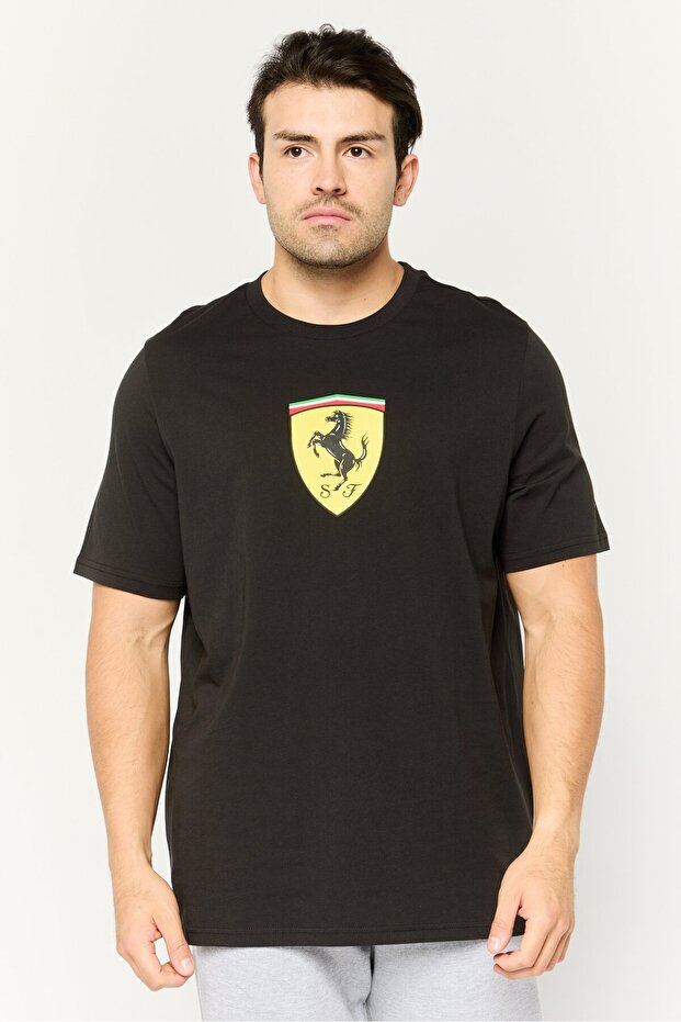 Men Sportswear Fit Short Sleeves Training T-shirt, Black