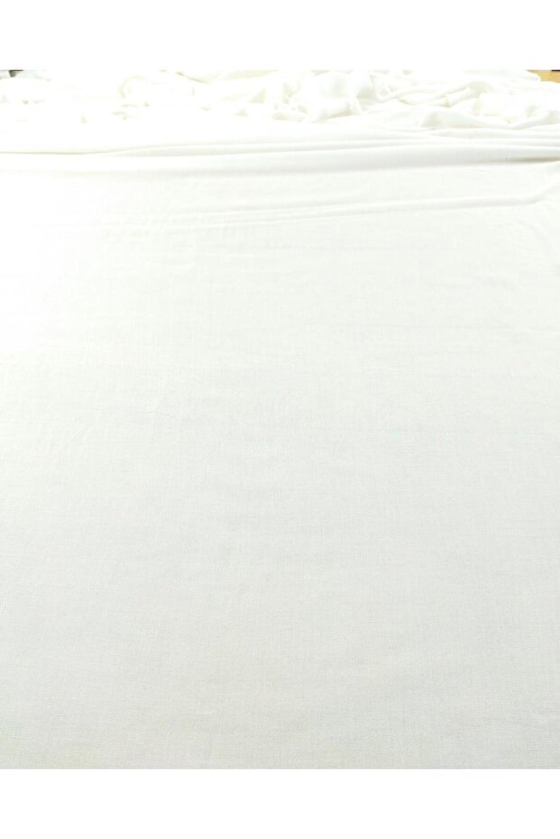 فيسكوز أبيض 140 سم عرض رقيق - 5