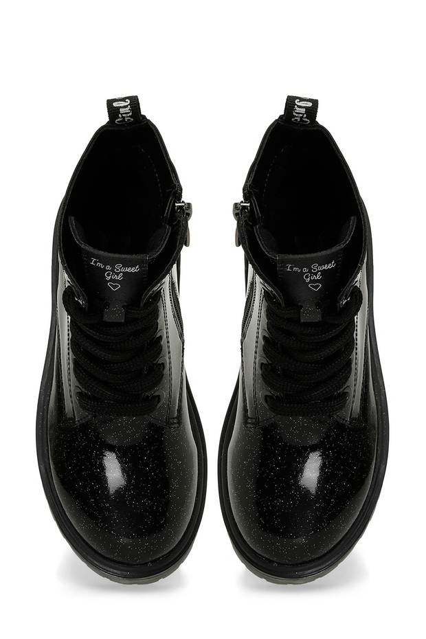 ALESSIA.F 4PR Siyah Kız Çocuk Sneaker Bot - 4